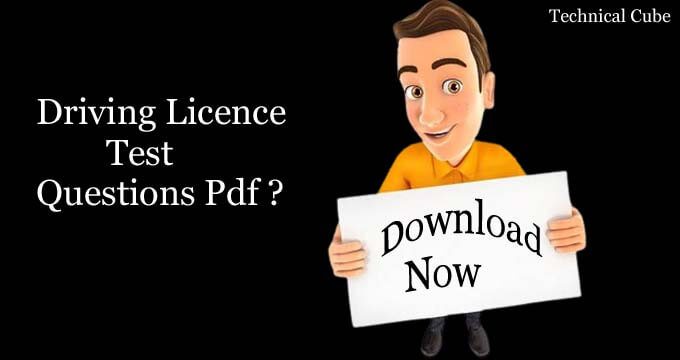 Driving Licence Test Questions in Hindi Pdf